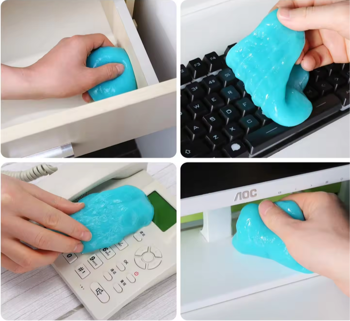 Gel Nettoyant Universel – Intérieur Voiture, Clavier, Appareils & Recoins